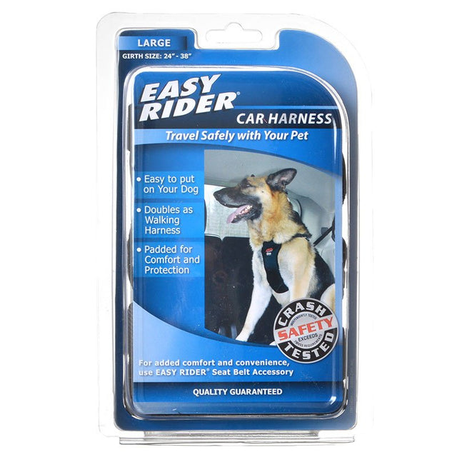 Coastal Pet Easy Rider Car Harness for Dogs Black - PetMountain.com