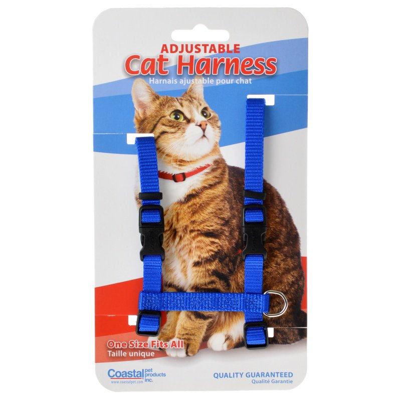 Coastal Pet Adjustable Cat Harness Blue - PetMountain.com