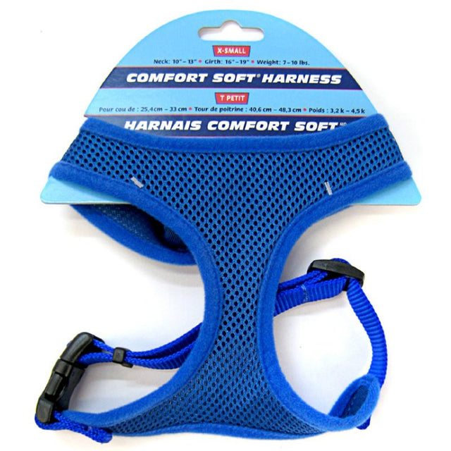Coastal Pet Comfort Soft Harness Blue - PetMountain.com