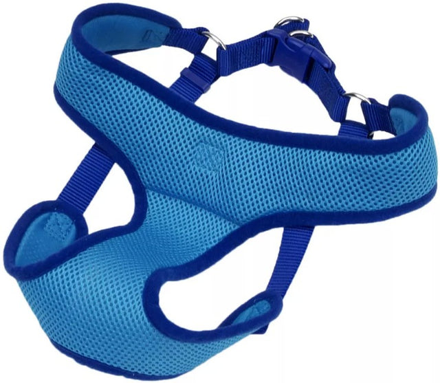 Coastal Pet Comfort Soft Wrap Adjustable Dog Harness Blue - PetMountain.com