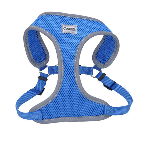 Coastal Pet Comfort Soft Reflective Wrap Adjustable Dog Harness Blue Lagoon - PetMountain.com