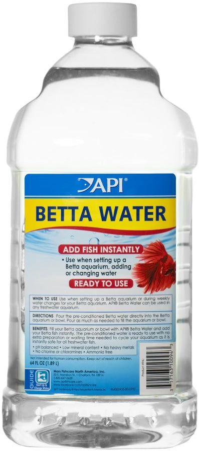 64 oz API Betta Water Add Fish Instantly
