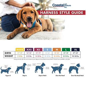 Coastal Pet Comfort Wrap Dog Adjustable Harness Neon Pink - PetMountain.com