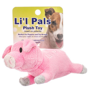 1 count Lil Pals Ultra Soft Plush Pig Dog Toy