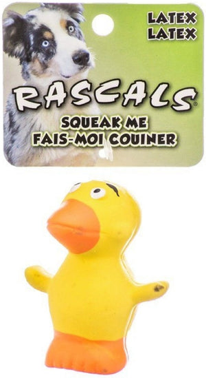 1 count Coastal Pet Rascals Latex Duck Dog Toy