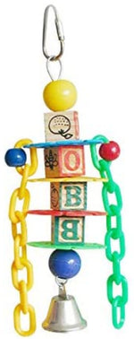 AE Cage Company Happy Beaks Petite Learning Blocks Assorted Bird Toy - PetMountain.com