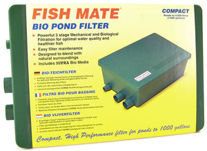 Fish Mate Compact Bio Pond Filter for Ponds - PetMountain.com