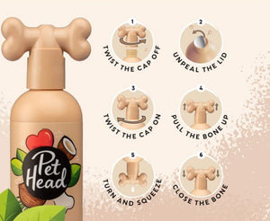 16 oz Pet Head Sensitive Soul Delicate Skin Shampoo for Dogs Coconut with Marula Oil