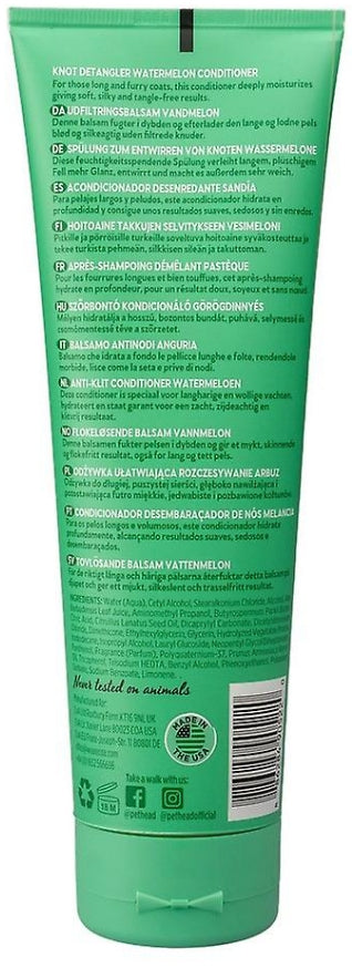 Pet Head Furtastic Knot Detangler Conditioner for Dogs Watermelon with Shea Butter - PetMountain.com