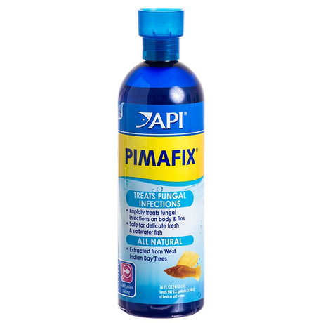 16 oz API Pimafix Treats Fungal Infections for Freshwater and Saltwater Fish