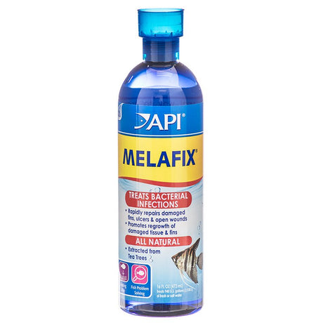 16 oz API MelaFix Treats Bacterial Infections for Freshwater and Saltwater Aquarium Fish