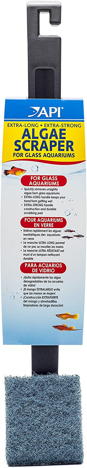 4 count API Algae Scraper for Glass Aquariums