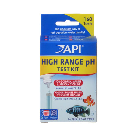 API High Range pH Test Kit for Goldfish, Marine and African Cichlids - PetMountain.com