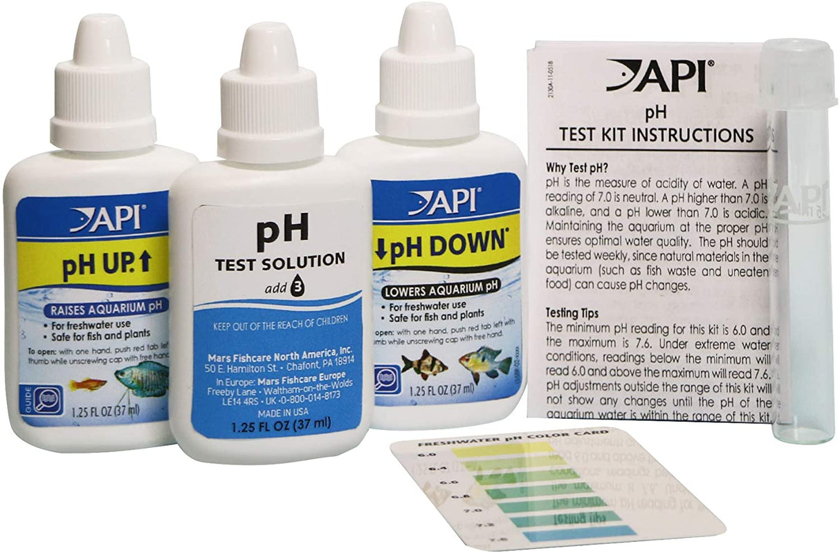 1 count API pH Test and Adjuster Kit for Freshwater Aquariums