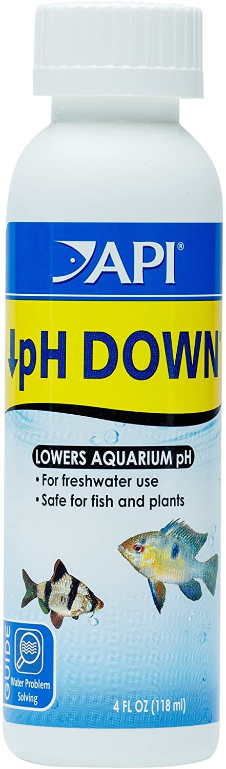 24 oz (6 x 4 oz) API pH Down Lowers Aquarium pH for Freshwater Aquariums