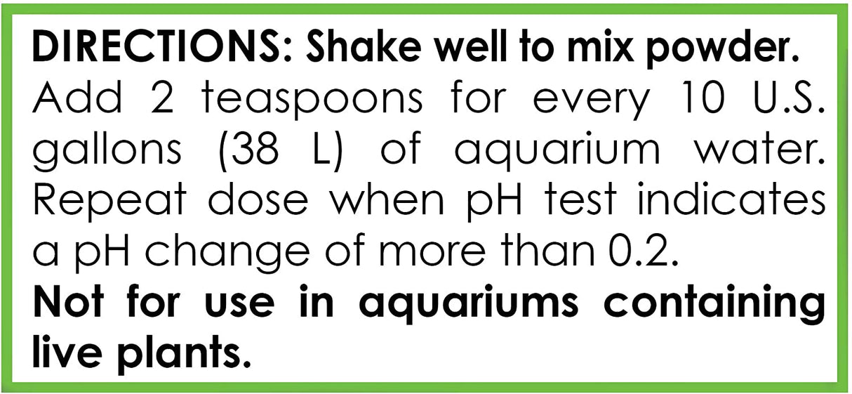 1 count API Proper pH 6.5 Freshwater Aquarium pH Stabilizer