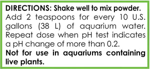 1 count API Proper pH 6.5 Freshwater Aquarium pH Stabilizer