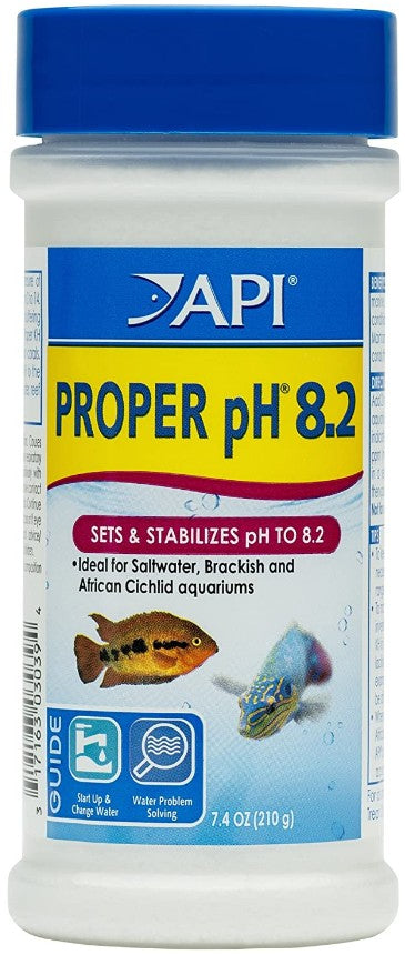 pH 8.2 - 1 count API Proper pH Sets and Stabilizes Freshwater Aquariums
