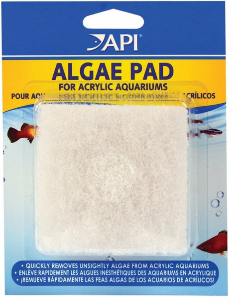 12 count API Hand Held Algae Pad for Acrylic Aquariums