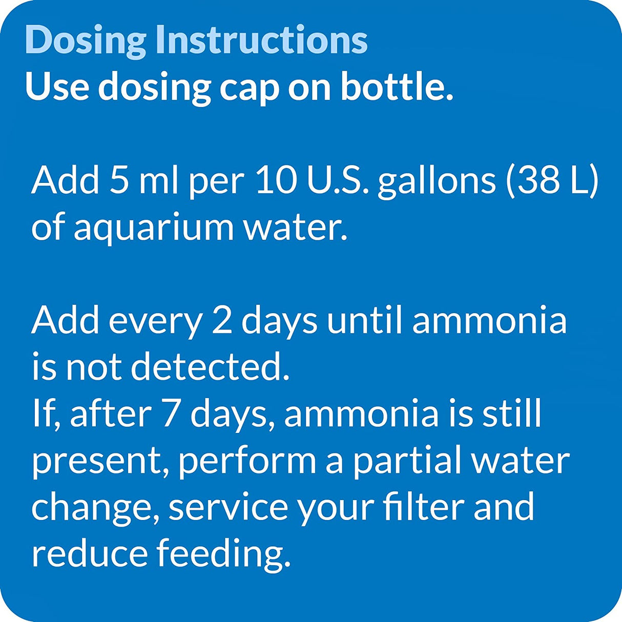 4 oz API Ammo Lock Detoxifies Aquarium Ammonia