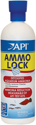 16 oz API Ammo Lock Detoxifies Aquarium Ammonia