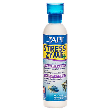 24 oz (3 X 8 oz) API Stress Zyme Plus Bio Filtration Booster