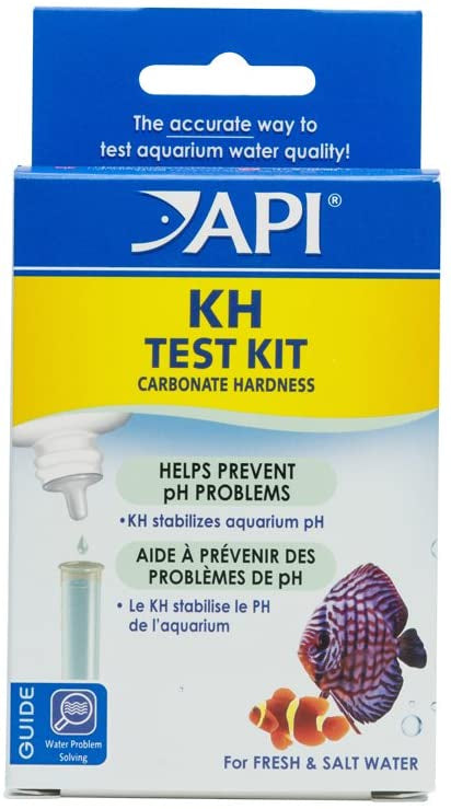 API KH Carbonate Hardness Test Kit for Fresh and Saltwater Aquariums - PetMountain.com