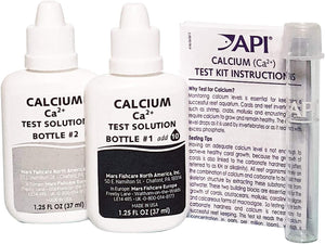 3 count API Calcium Ca2+ Test Kit for Healthy Coral Growth