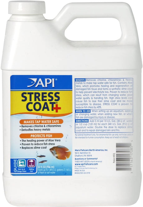 API Stress Coat + Fish and Tap Water Conditioner - PetMountain.com