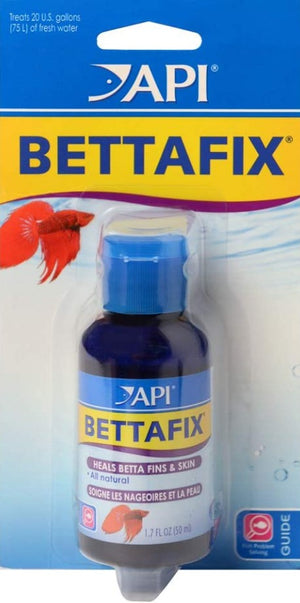 API Bettafix Betta Medication Heals Betta Fins and Skin - PetMountain.com