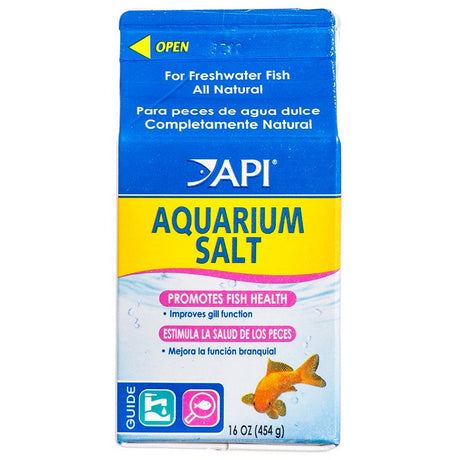 132 oz (4 x 33 oz) API Aquarium Salt Promotes Fish Health for Freshwater Aquariums