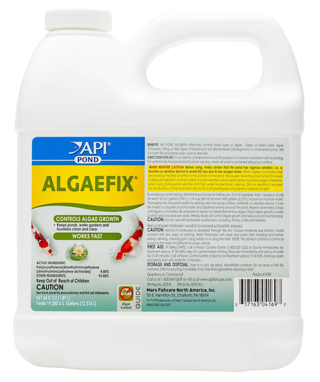 64 oz API Pond AlgaeFix Controls Algae Growth and Works Fast