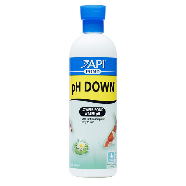API Pond pH Down Lowers Pod Water pH Safe for Fish and Plants - PetMountain.com