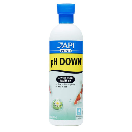 48 oz (3 x 16 oz) API Pond pH Down Lowers Pod Water pH Safe for Fish and Plants