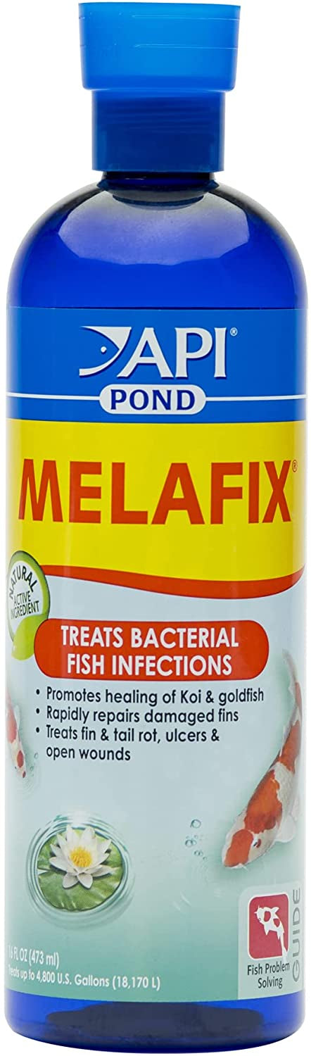 48 oz (3 x 16 oz) API Pond Melafix Treats Bacterial Infections for Koi and Goldfish