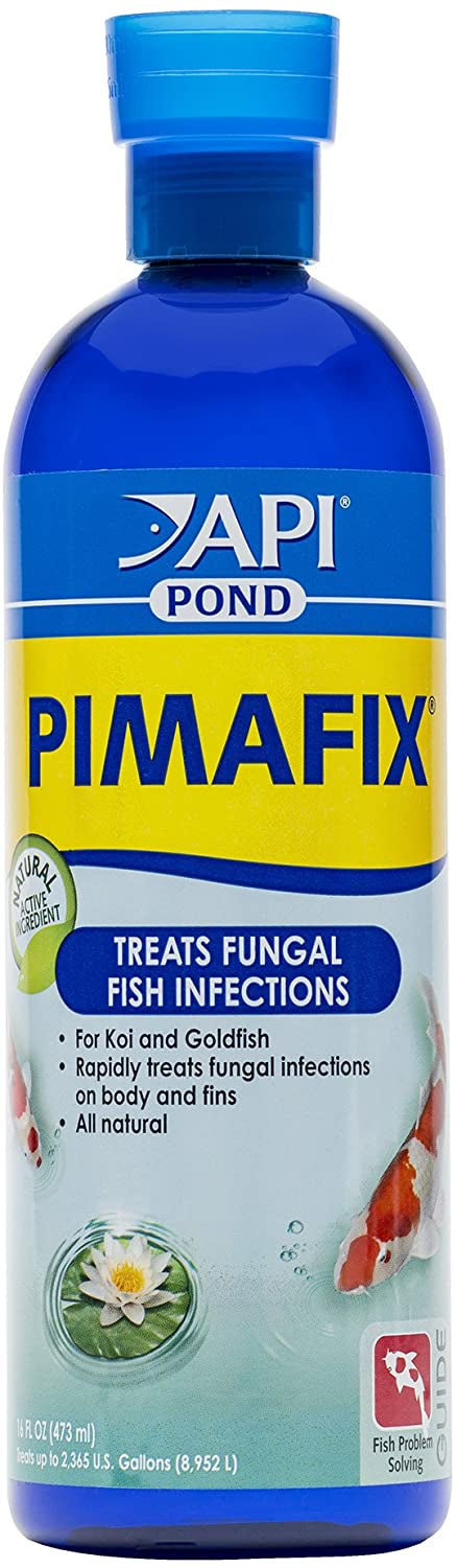 48 oz (3 x 16 oz) API Pond Pimafix Treats Fungal Fish Infections for Koi and Goldfish