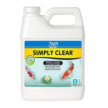 32 oz API Pond Simply-Clear with Barley Quickly Cleans and Clears Ponds
