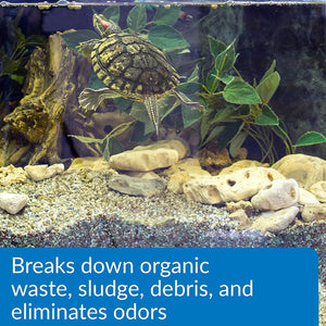 40 oz (5 x 8 oz) API Turtle Sludge Destroyer Breaks Down Organic Waste and Debris with Beneficial Bacteria