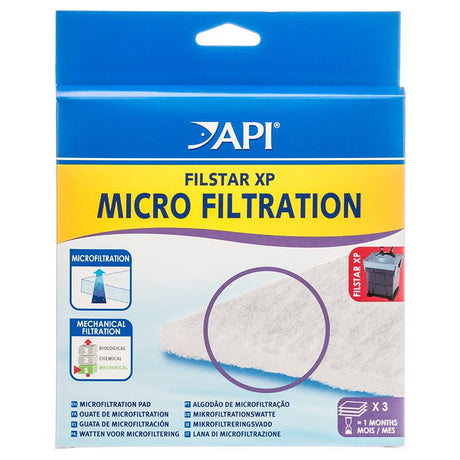 3 count API Filstar XP Micro Filtration Pads