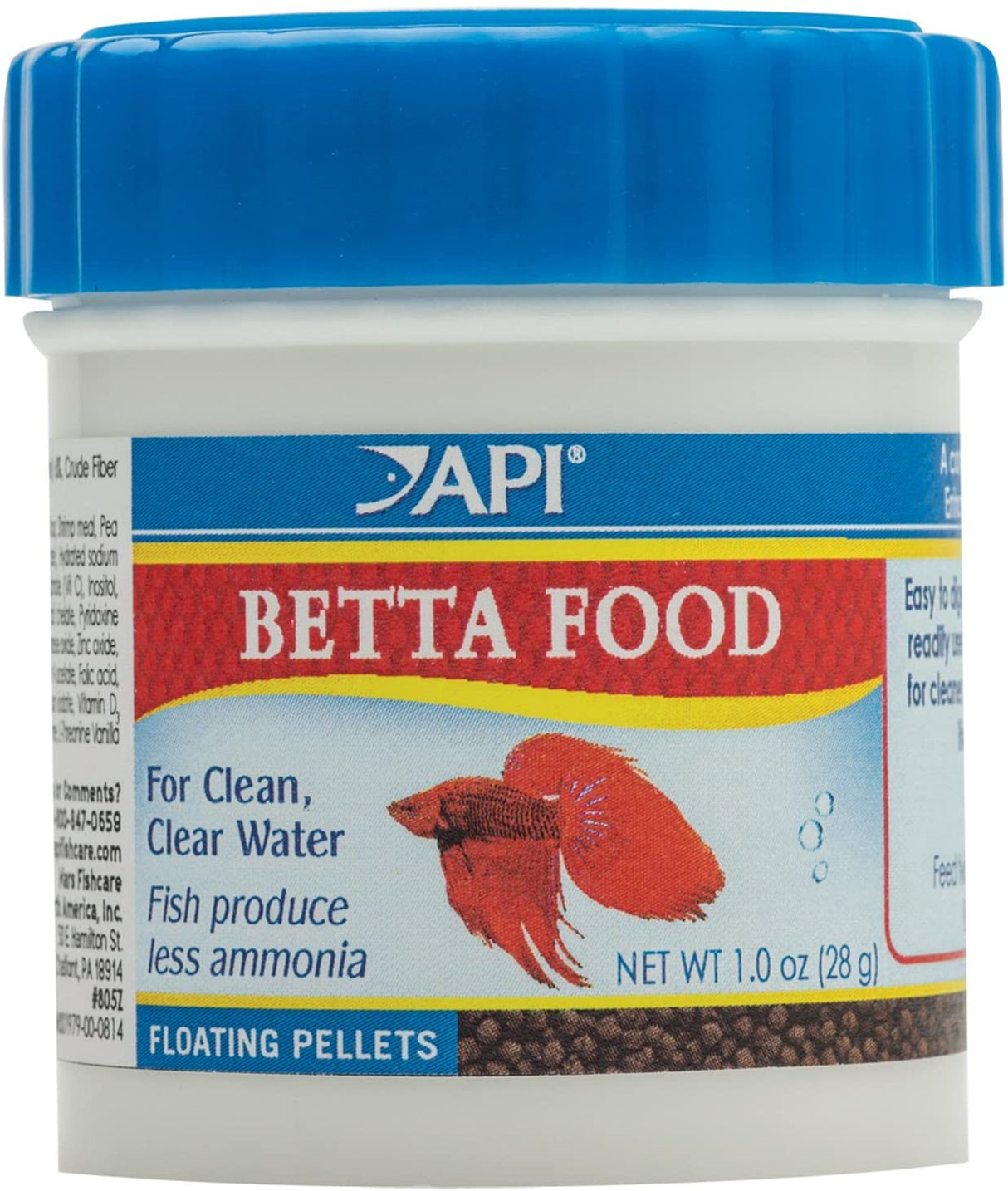 API Betta Food Floating Pellets - PetMountain.com