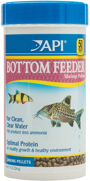 7.9 oz API Bottom Feeder Squid Pellets Sinking Pellets Fish Food