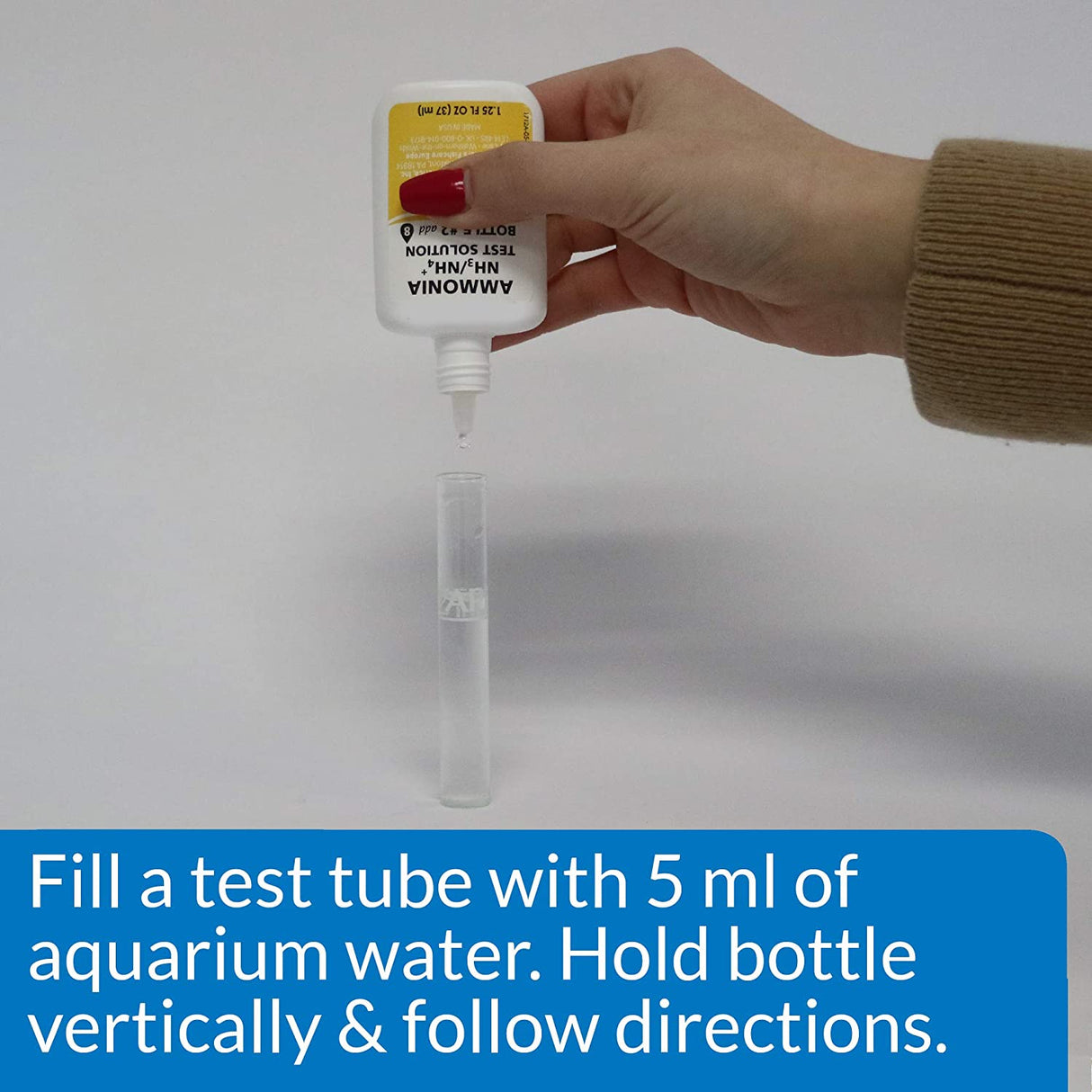 1 count API Ammonia NH3/NH4+ Test Kit