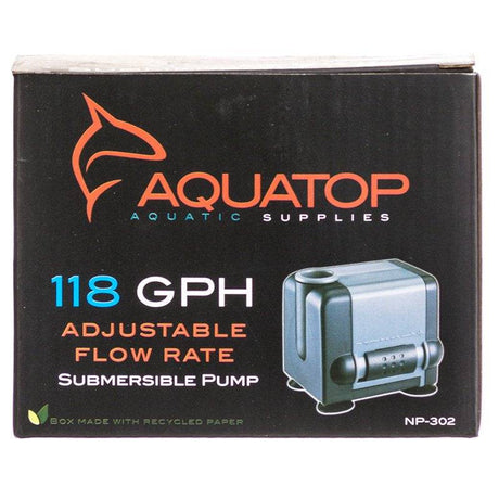 Aquatop Adjustable Flow Rate Submersible Pump for Aquariums