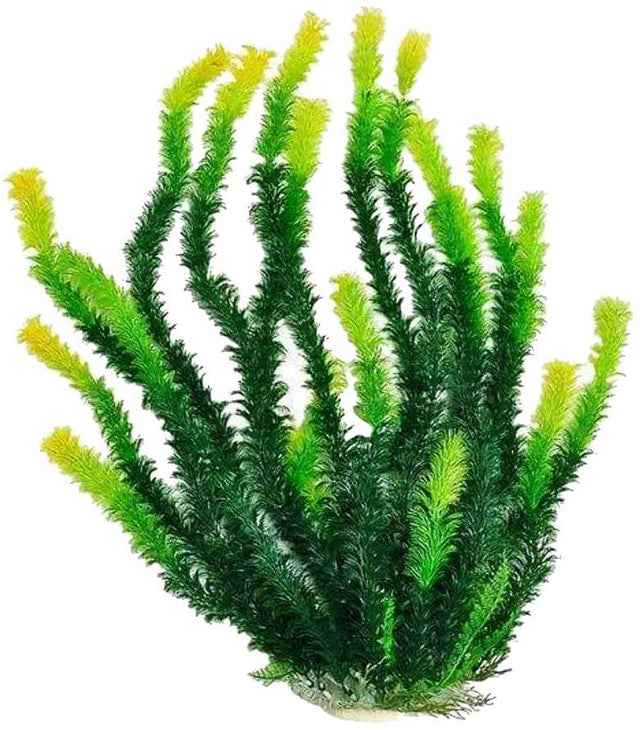 Aquatop Green Aquarium Plant with Light Tips - PetMountain.com