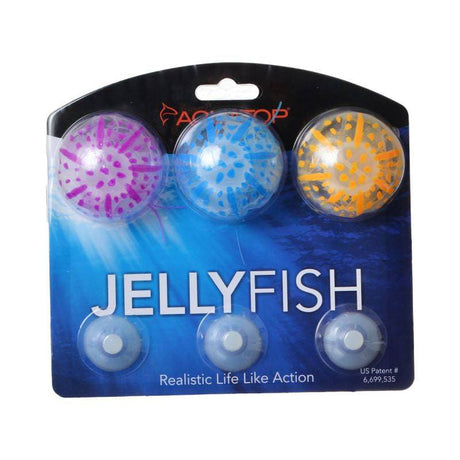 Aquatop Silicone Jellyfish Aquarium Ornament Assorted Colors - PetMountain.com