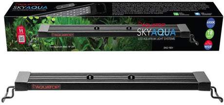Aquatop SkyAqua LED Aquarium Light Fixture 6500K with 3 Position Toggle Switch