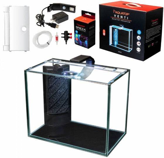 Aquatop Venti Desktop Aquarium Complete Kit - PetMountain.com