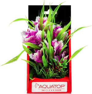 Aquatop Vibrant Garden Aquarium Plant Violet - PetMountain.com