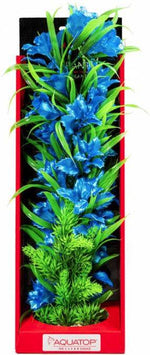 Aquatop Vibrant Passion Aquarium Plant Blue - PetMountain.com