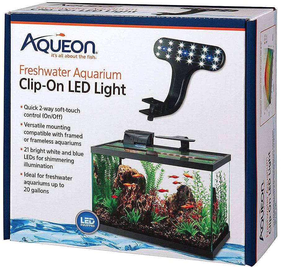 Aqueon Freshwater Aquarium Clip-On LED Light - PetMountain.com